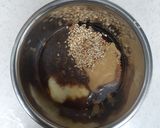 ☆簡単に☆甘辛麻辣だれ豚バラ肉の雲白肉風作り方4写真