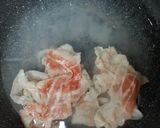 ☆簡単に☆甘辛麻辣だれ豚バラ肉の雲白肉風作り方9写真