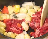 ホクホク感がたまらない♪肉栗【食遺産】作り方3写真