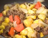 ホクホク感がたまらない♪肉栗【食遺産】作り方8写真