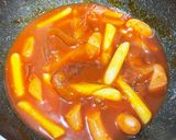 トマトを使わずロゼトッポッキ 風作り方3写真