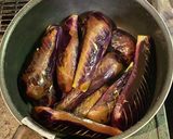 サバ缶で茄子と万願寺唐辛子の煮物作り方3写真