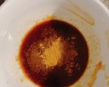 豚ひき肉とゴーヤ、青梗菜のカレー風味作り方5写真