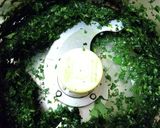 さつまいもの葉っぱジェノベーゼパスタ作り方2写真