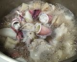 小ヤリイカとたらとレンコンのだし煮作り方2写真