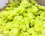 今朝の4w1hサンド「芋×栗×梨」作り方1写真