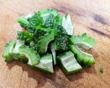 ゴーヤーとオクラ納豆作り方2写真