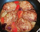 煮込みハンバーグ作り方6写真