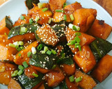 水を一滴も使わない♪中華風かぼちゃの煮物作り方16写真
