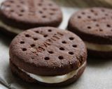 マシュマロサンドビスケット♡ゴディバ風味作り方3写真
