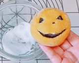 ★2色のハロウィンかぼちゃメロンパン★作り方13写真
