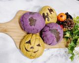 ★2色のハロウィンかぼちゃメロンパン★作り方16写真