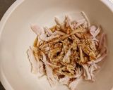 鶏と酢もやし和え作り方3写真