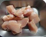 鶏肉とかぼちゃの野菜ブイヨン煮作り方1写真