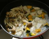 鶏肉とかぼちゃの野菜ブイヨン煮作り方4写真