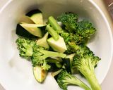 根菜茄子甘辛味噌炒め味温野菜サラダ作り方5写真