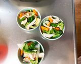 レンジ肉無豆腐甘辛オニオンきな粉野菜炒め作り方12写真
