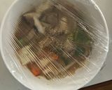 レンジ肉無豆腐甘辛オニオンきな粉野菜炒め作り方18写真