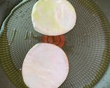 ハム巻き玉子焼き作り方2写真