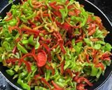 ピーマン大量消費の保存食、味噌炒め。作り方2写真