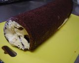 バレンタインにチョコロールケーキ⑤作り方17写真