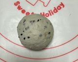 黒ごまチーズの米粉ちぎりパン作り方5写真