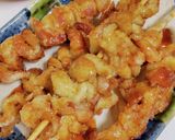 名古屋めし風!甘辛♪鳥皮串揚げ*鶏皮活用作り方7写真