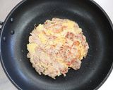 <健康レシピ>朝食に!ふんわりごはん焼き作り方5写真