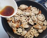 れんこんとちくわのうま塩きんぴら作り方3写真