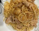 豚バラとキムチのパスタ作り方8写真