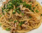 豚バラとキムチのパスタ作り方9写真
