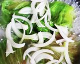 【スープ食】鹿のハンバーグでロールレタス作り方2写真