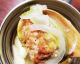 【スープ食】鹿のハンバーグでロールレタス作り方5写真