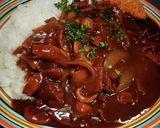牛スジ&豚バラ肉のハヤシライス!作り方5写真