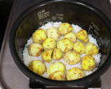 栗ごはん。炊飯器使用☆シンプルおいしい♪作り方4写真