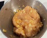 ワンタン★鶏ひき肉＋レンコン作り方2写真