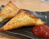 ワンタン★鶏ひき肉＋レンコン作り方5写真
