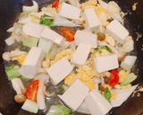 豆腐入りあんかけ焼きそば作り方5写真