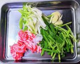 ニラ豚炒め作り方1写真
