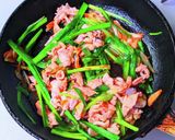 ニラ豚炒め作り方5写真