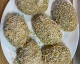 とろーり、チーズ入りカレーコロッケ作り方8写真