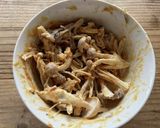 m秋鮭(生鮭)ときのこ味噌マヨホイル焼き作り方2写真