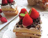 イチゴスペシャルブラックサンダー苺ケーキ作り方8写真