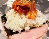 キムチーハムごはん(超絶ズボラめし)作り方1写真