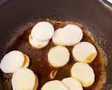 たらのバター照り焼き　長いもとしめじ添え作り方6写真