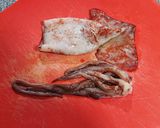 コウイカのバター炒め作り方1写真