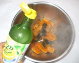 かぼちゃ干しぶどうサラダ♪疲れに簡単薬膳作り方4写真