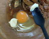 レンジで！さんま蒲焼きとなめ茸の卵とじ丼作り方5写真