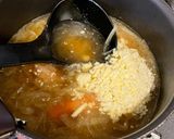 レタスとチーズのオニオンスープ作り方6写真