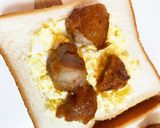今朝の4w1hサンド「チキン南蛮」作り方3写真
